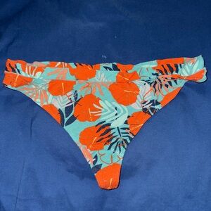 MeUndies Tropical Floral Thong Panties